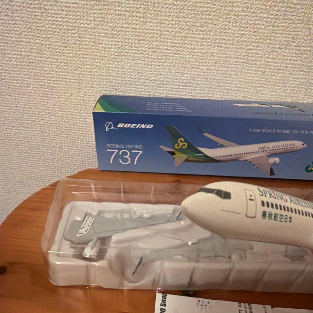 1/200 スプリングエアラインズ boeing 737-800 16