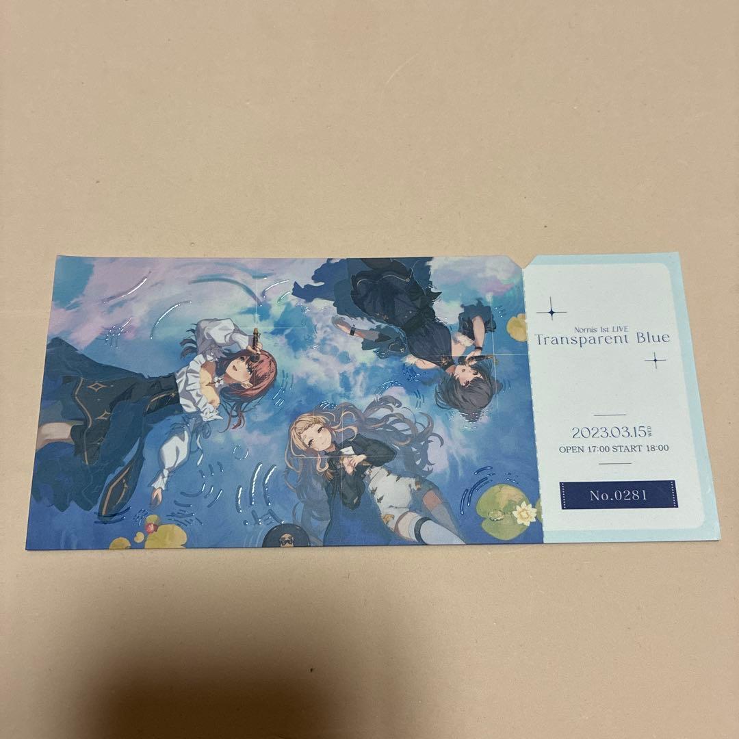 Nornis アクリルブロックNornis 1st LIVE レプリカチケット付