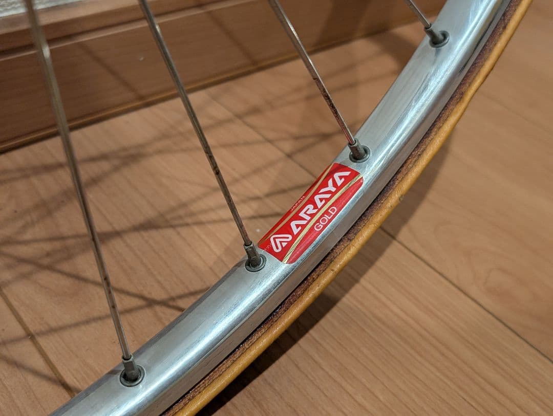 F*n様 ARAYA GOLD 完組ホイール DURA-ACE　リア