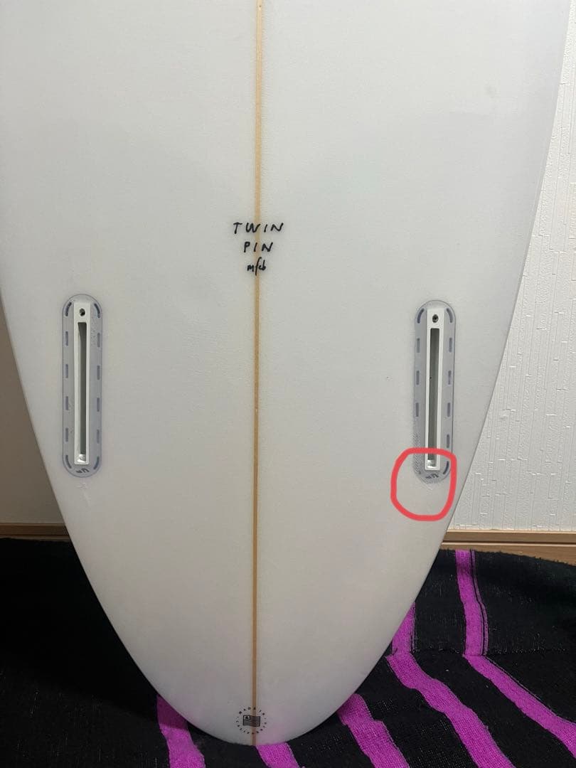 チャンネルアイランドツインピン　6.3