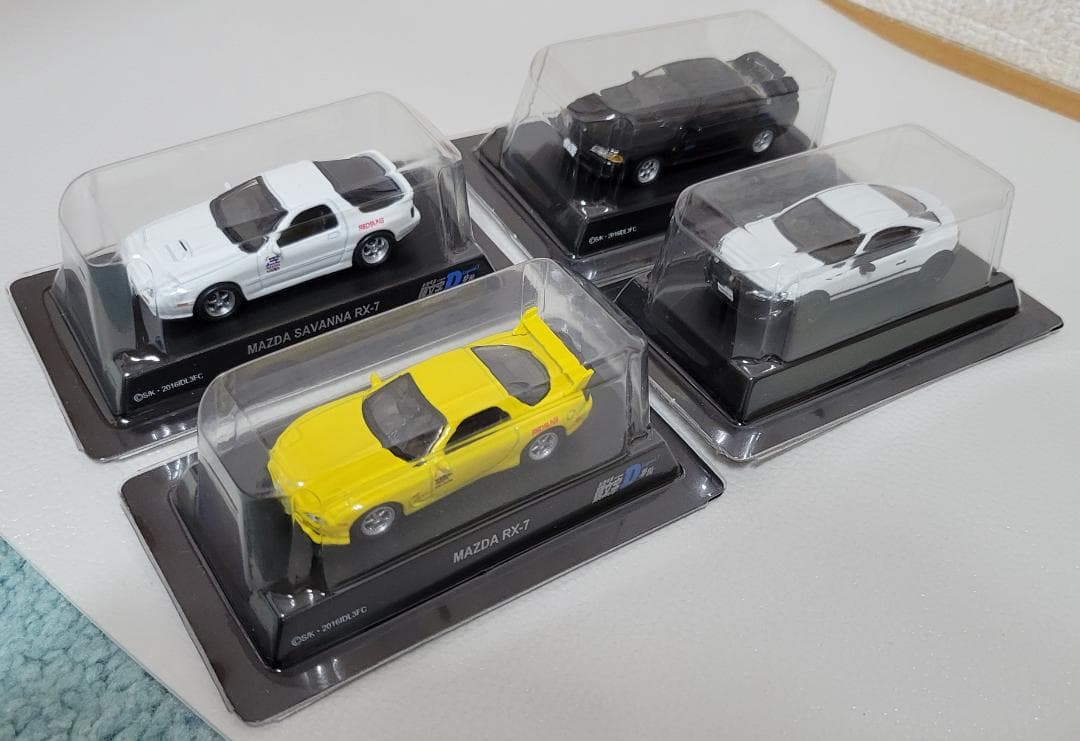 ​【京商】1/64 頭文字D Legend3 4台セット（外箱・小箱付）美品