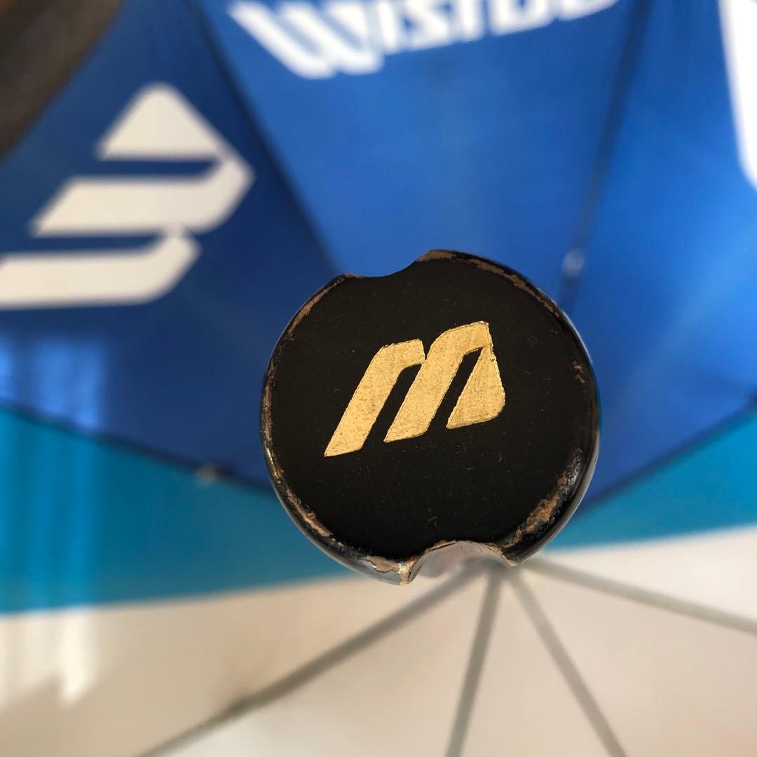 Mizuno ゴルフ用パラソル 大型 白/青 トミー中嶋モデル