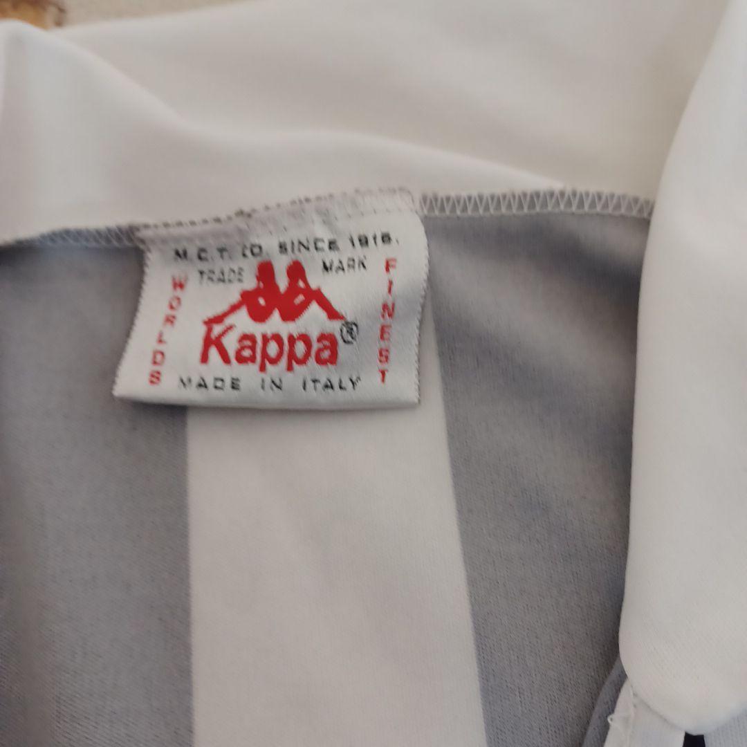 ユベントス　Kappa DANONE ストライプシャツ 長袖　おまけフィギュア付