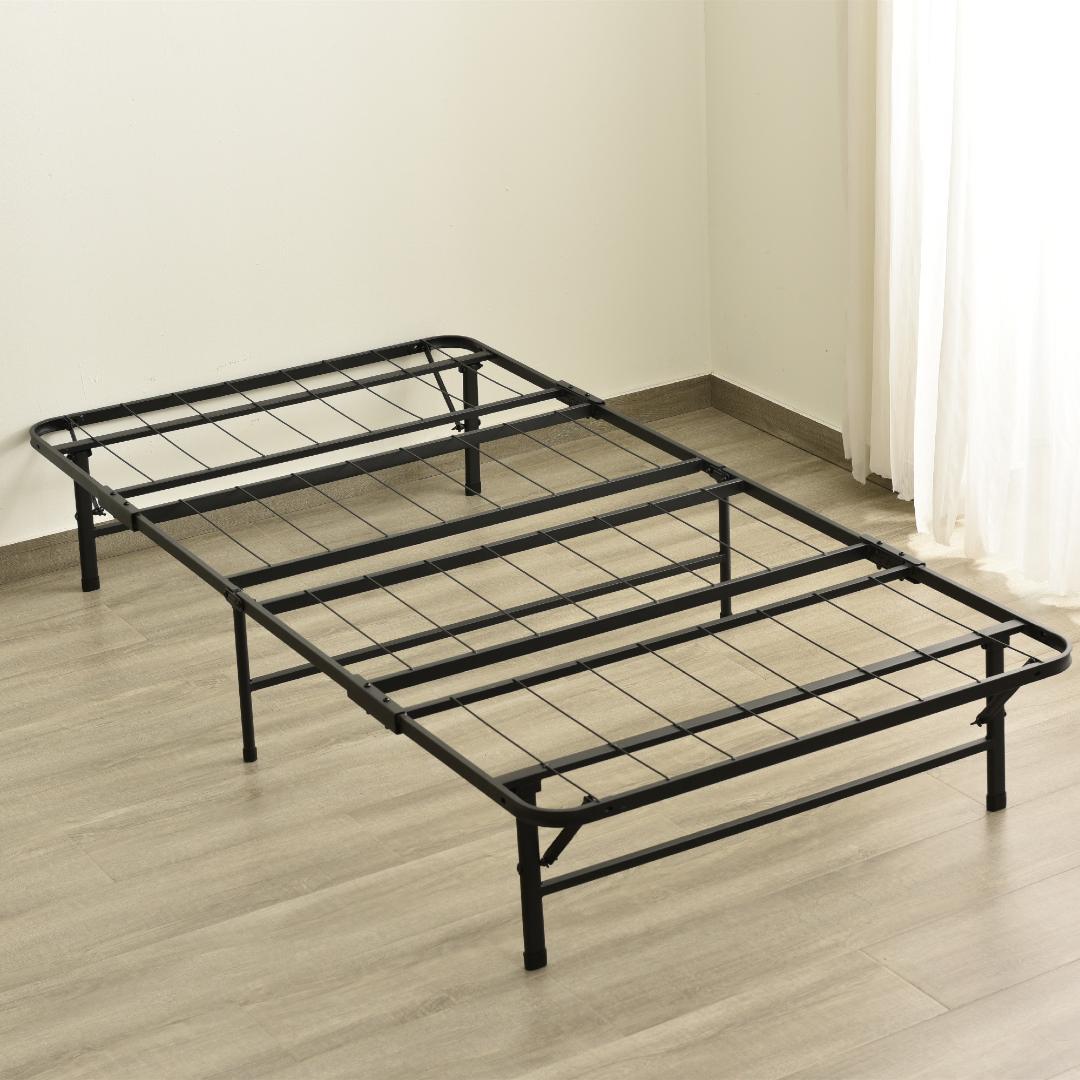 折りたたみパイプベッド (S)黒 来客用に購入しましたが使わないため出品します