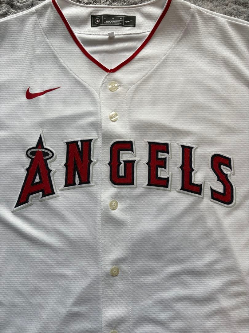 NIKE エンゼルス 大谷翔平 ユニフォーム XL レプリカ ホーム ホワイト