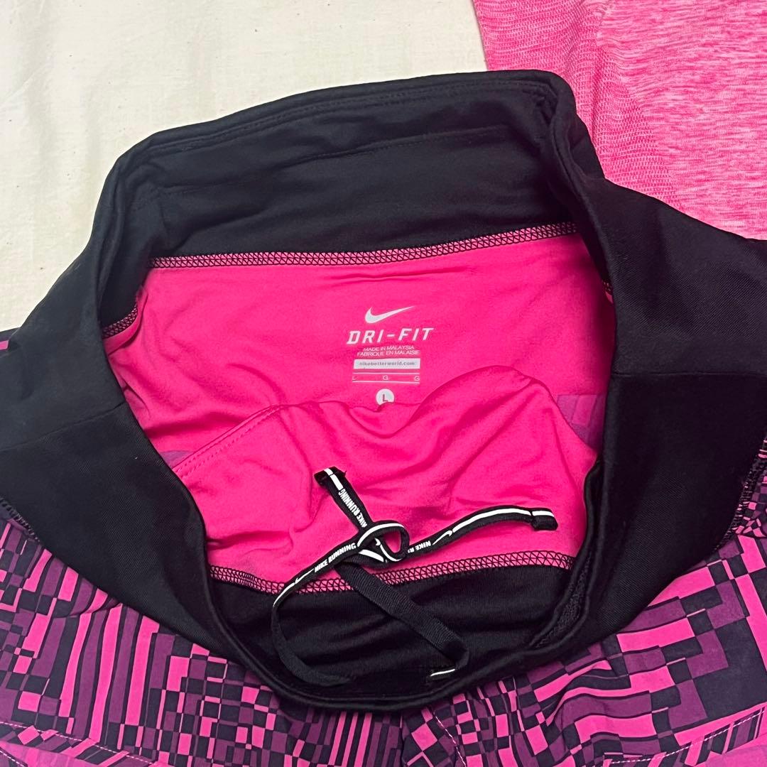 新品✨ナイキ NIKE ランニングウェア 上下セット ピンク Lサイズ