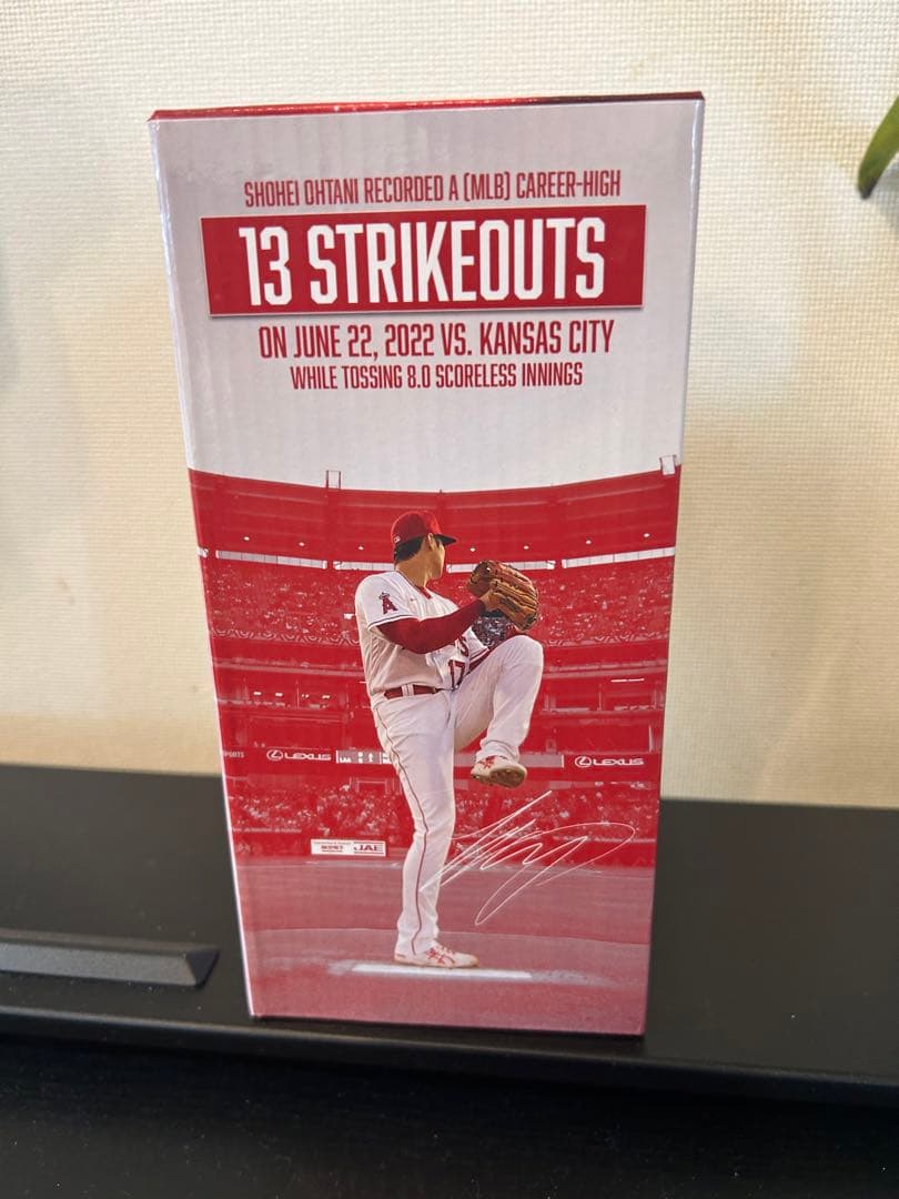 【球場限定】大谷翔平 ボブルヘッド 13奪三振 2023年4月8日