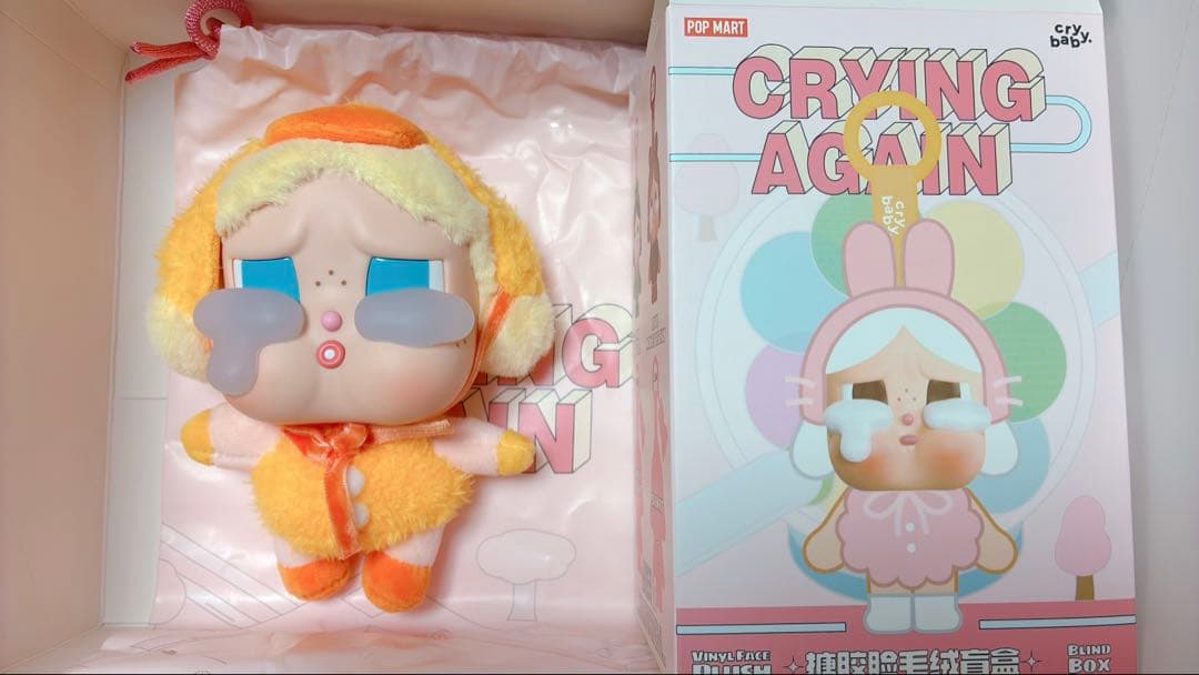 【正規店舗購入】crybaby❤︎CRYING AGAIN3体セット販売❤︎