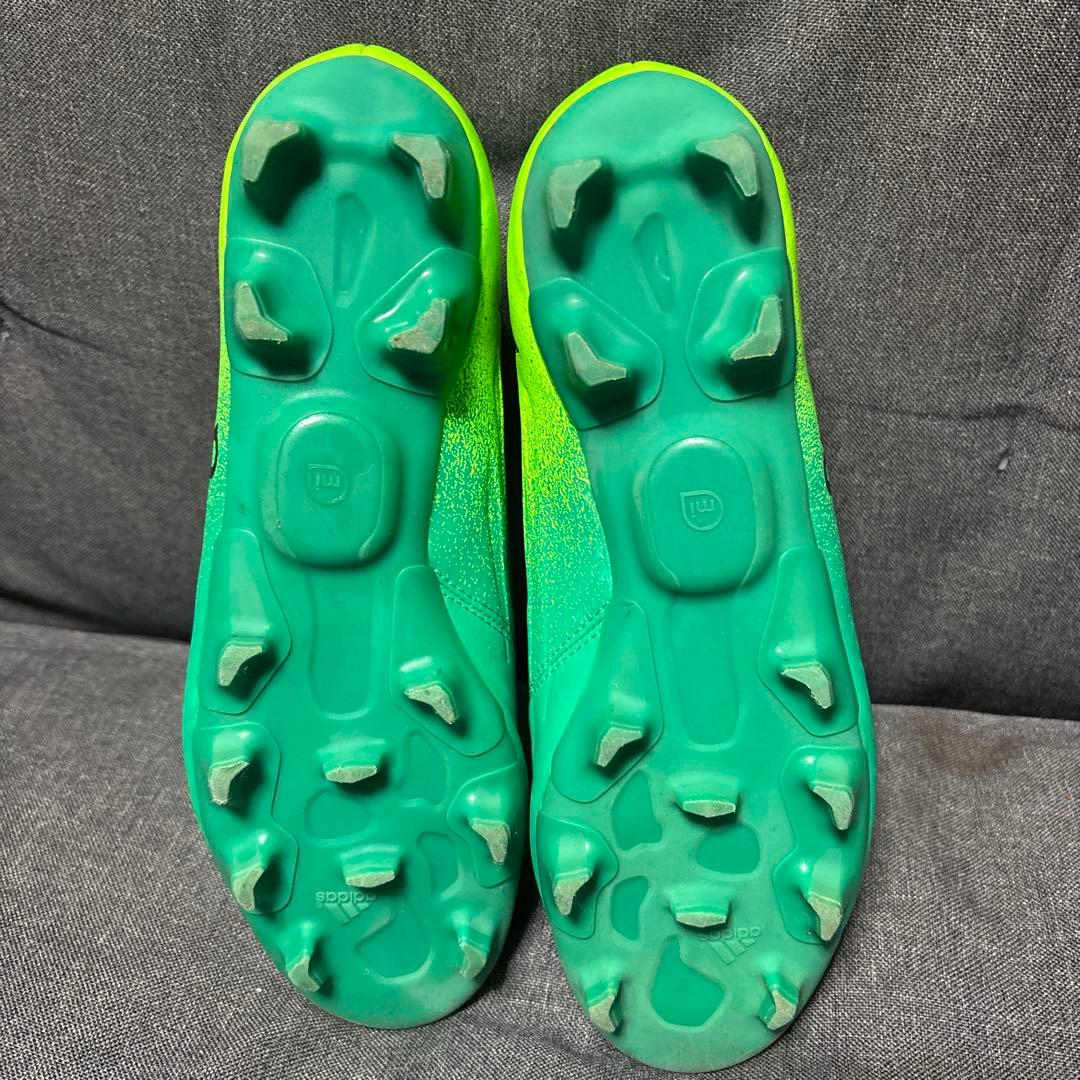 adidas サッカーシューズ グリーン 26.5cm