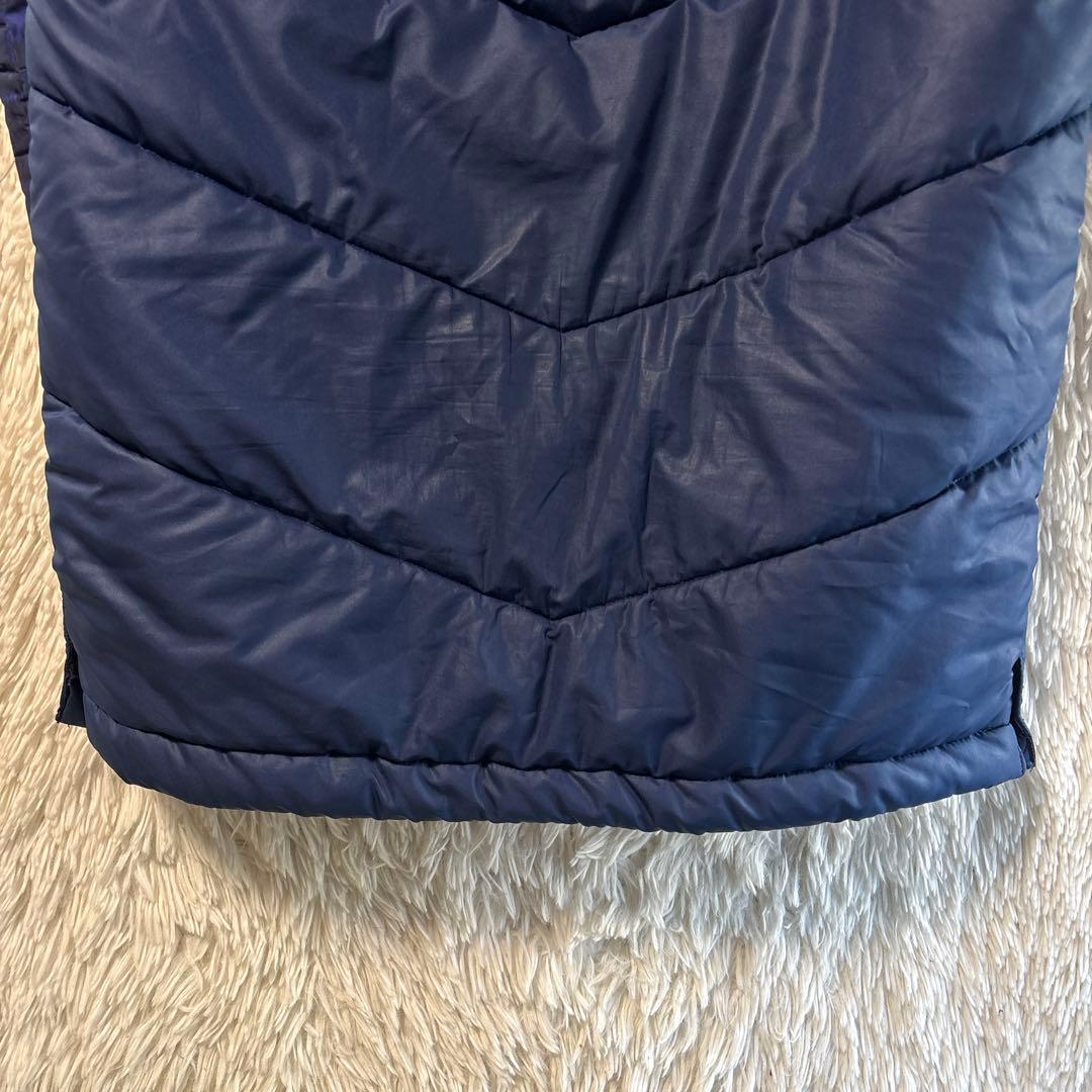 ATHLETA ✨アスレタ　ネイビー✖️カモフラ ベンチコート M ロングコート
