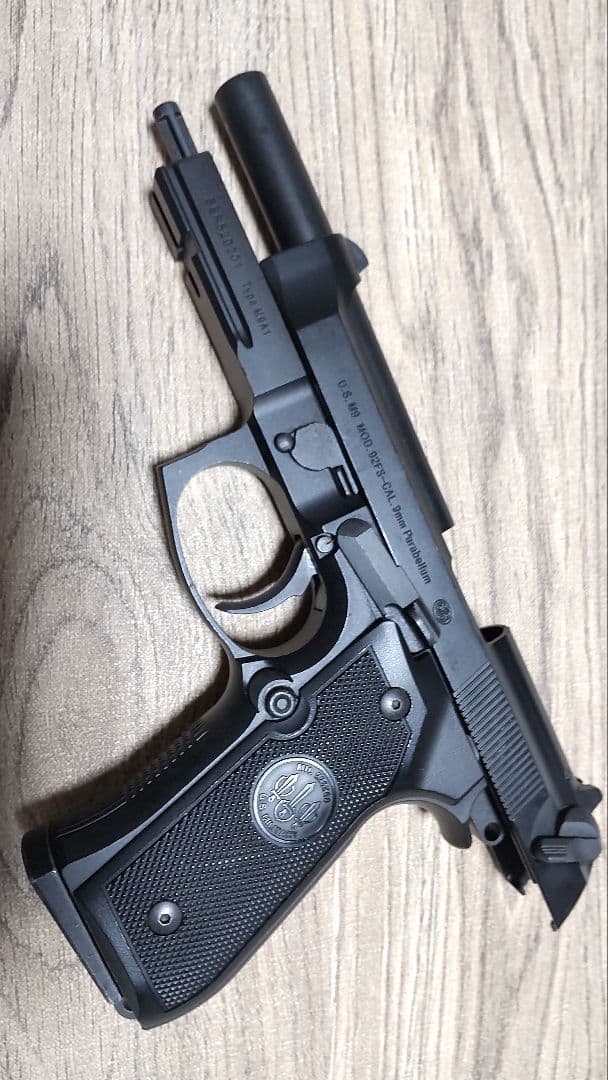 【くじら様売約用】M9A1ブラックtype ガスブロ 本体/マガジンのみ 18歳