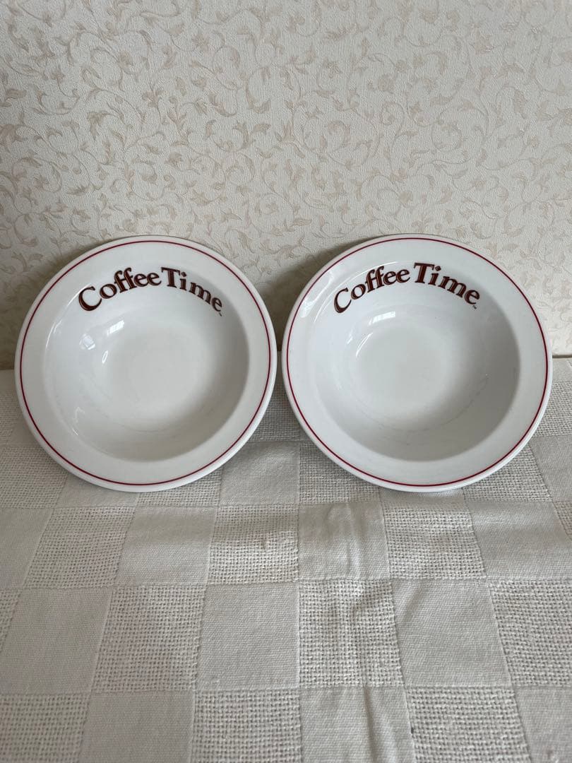 希少 ロイヤルドルトン COFFEE TIME シリアルボウル ２客 非売品