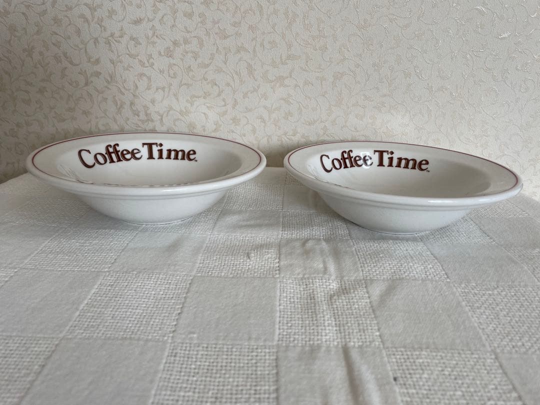 希少 ロイヤルドルトン COFFEE TIME シリアルボウル ２客 非売品