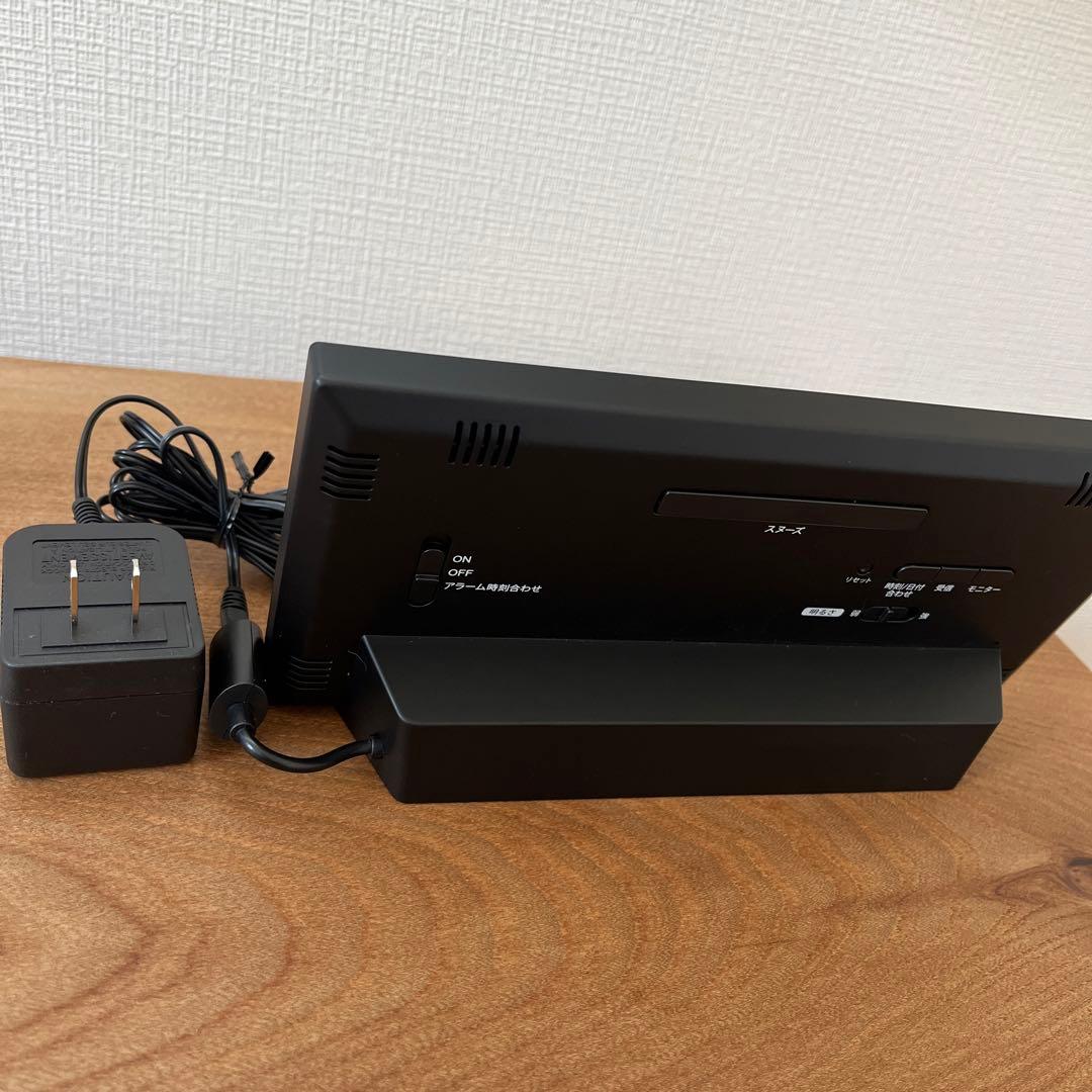 セイコー クロック 目覚まし時計 電波 交流式 デジタル