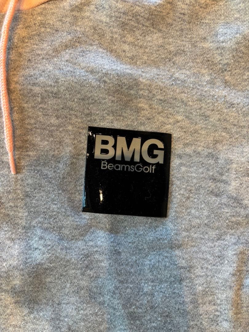 大人気！BEAMS GOLF XL パーカー グレー/ピンク