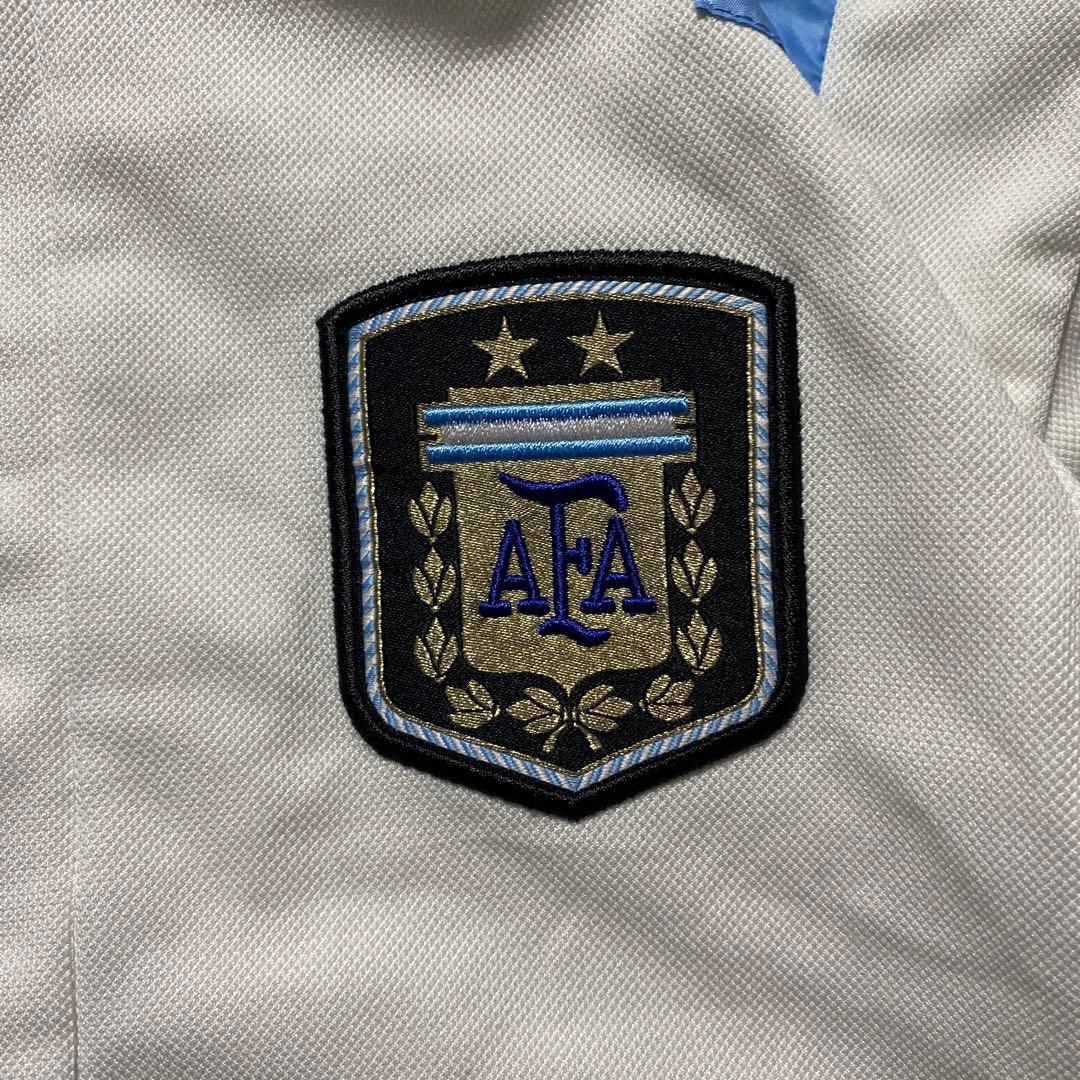 12年製adidasトラックジャケット刺繍ロゴアルゼンチン代表サッカーY2K