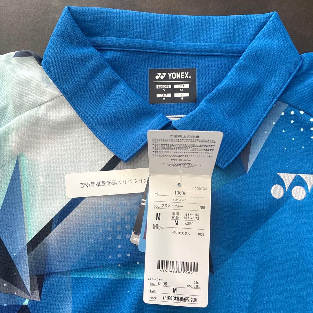 【新品・未使用】YONEX ゲームシャツ