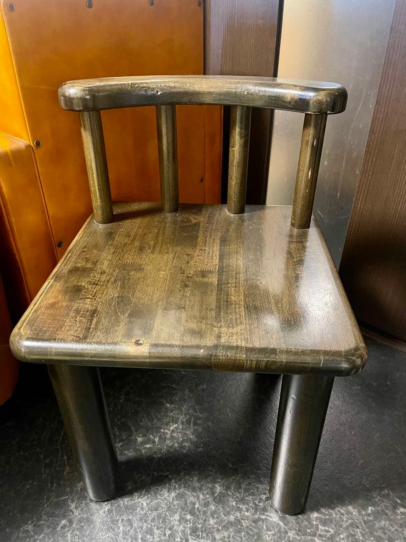 1970年〜 ヴィンテージ 木製 ベンチチェア 店舗 ショップ向け 昭和レトロ