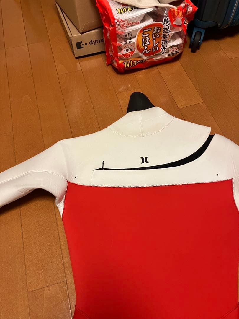 Hurley フルスーツ レッド/ホワイト