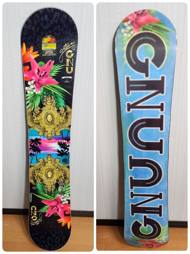 スノーボード GNU LADIES GATEWAY 143cm K2 HUE M(23-27)