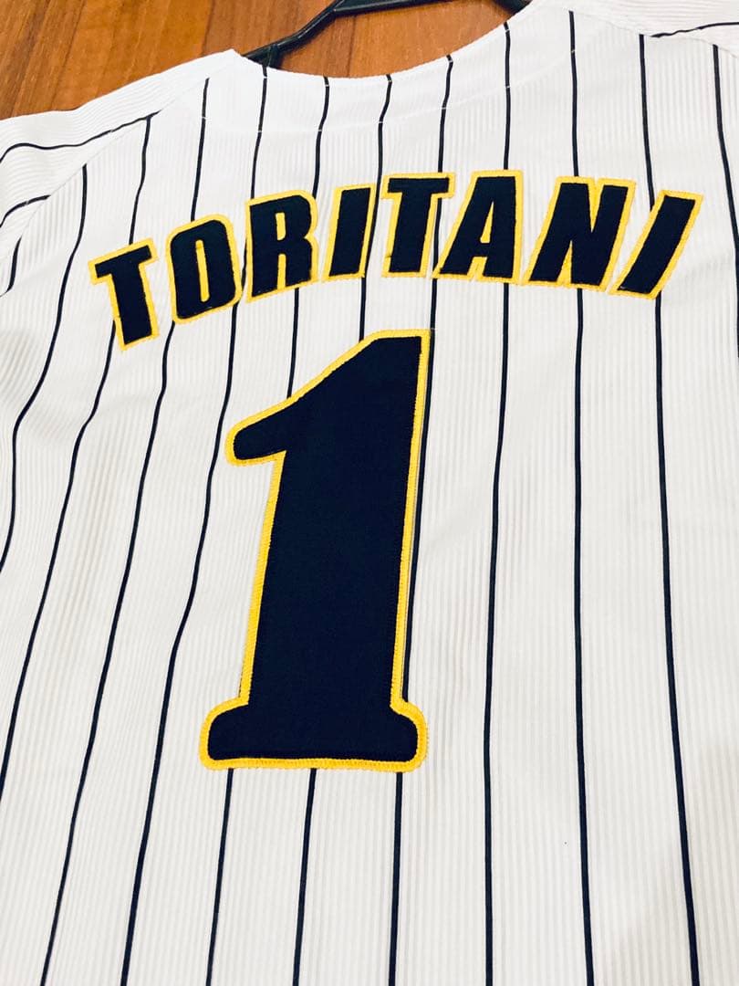 阪神タイガース　鳥谷　鳥谷敬 阪神公式　ユニフォーム フリーサイズ　刺繍公認