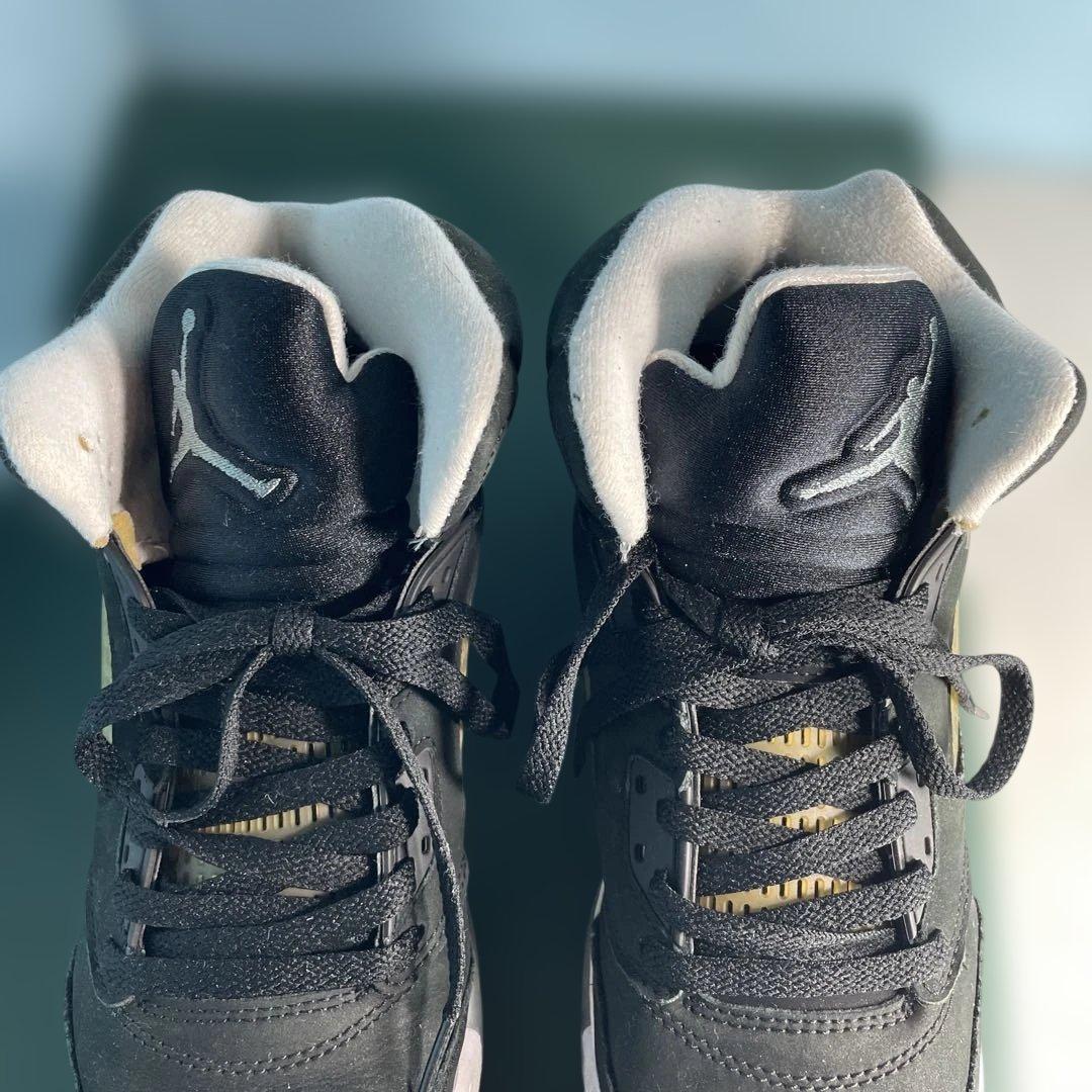 ◎ 腹まで黒い笑❗️NIKE GIRLS AIR JORDAN 5 RETRO