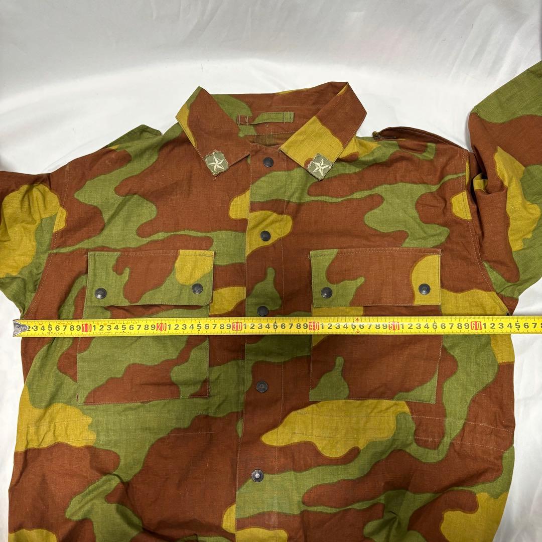 イタリア軍 パラトルーパー コンバットジャケット サンマルコカモ　デッドストック