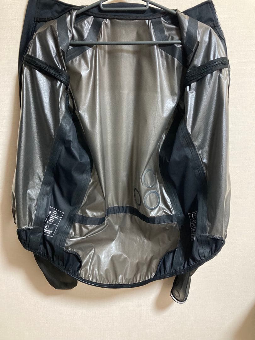 イザドア　isadore レインジャケット　S サイクルウエア　キャップおまけ