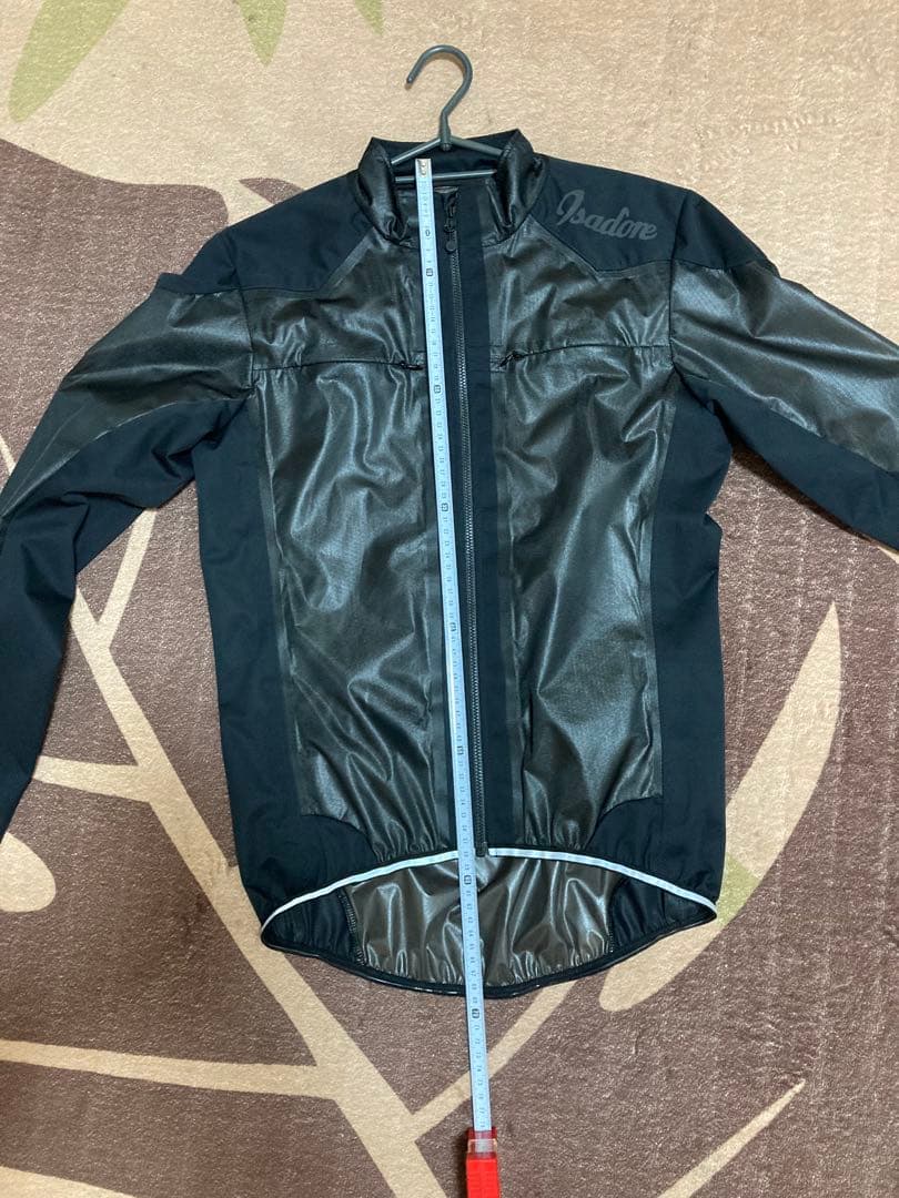 イザドア　isadore レインジャケット　S サイクルウエア　キャップおまけ