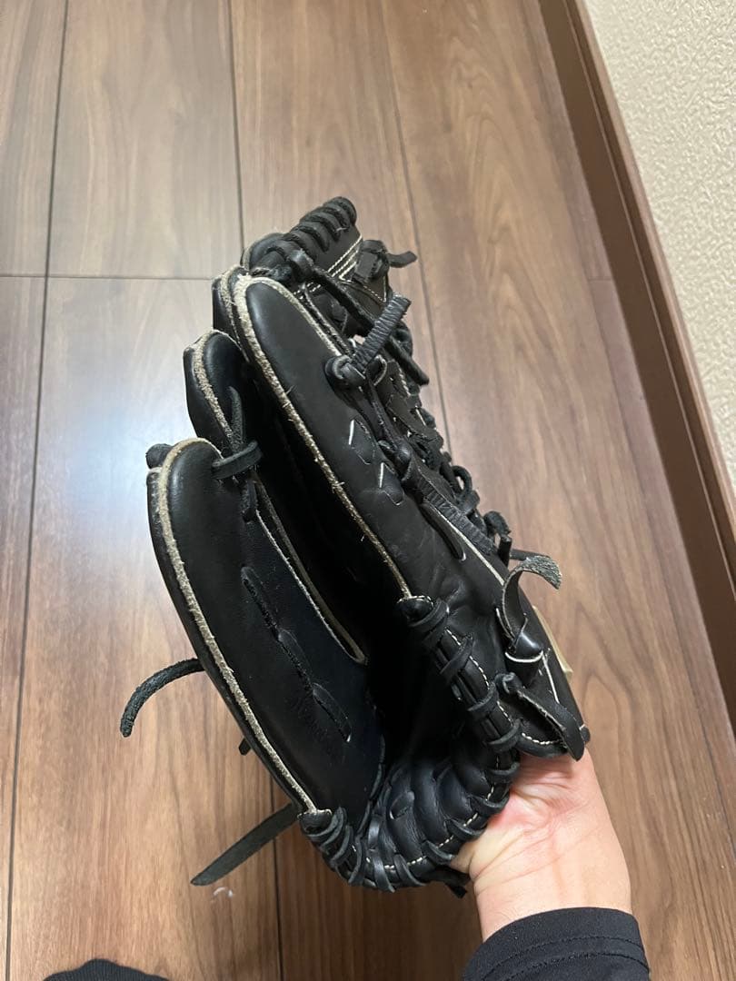 Mizuno 軟式グローブ 黒 右手用