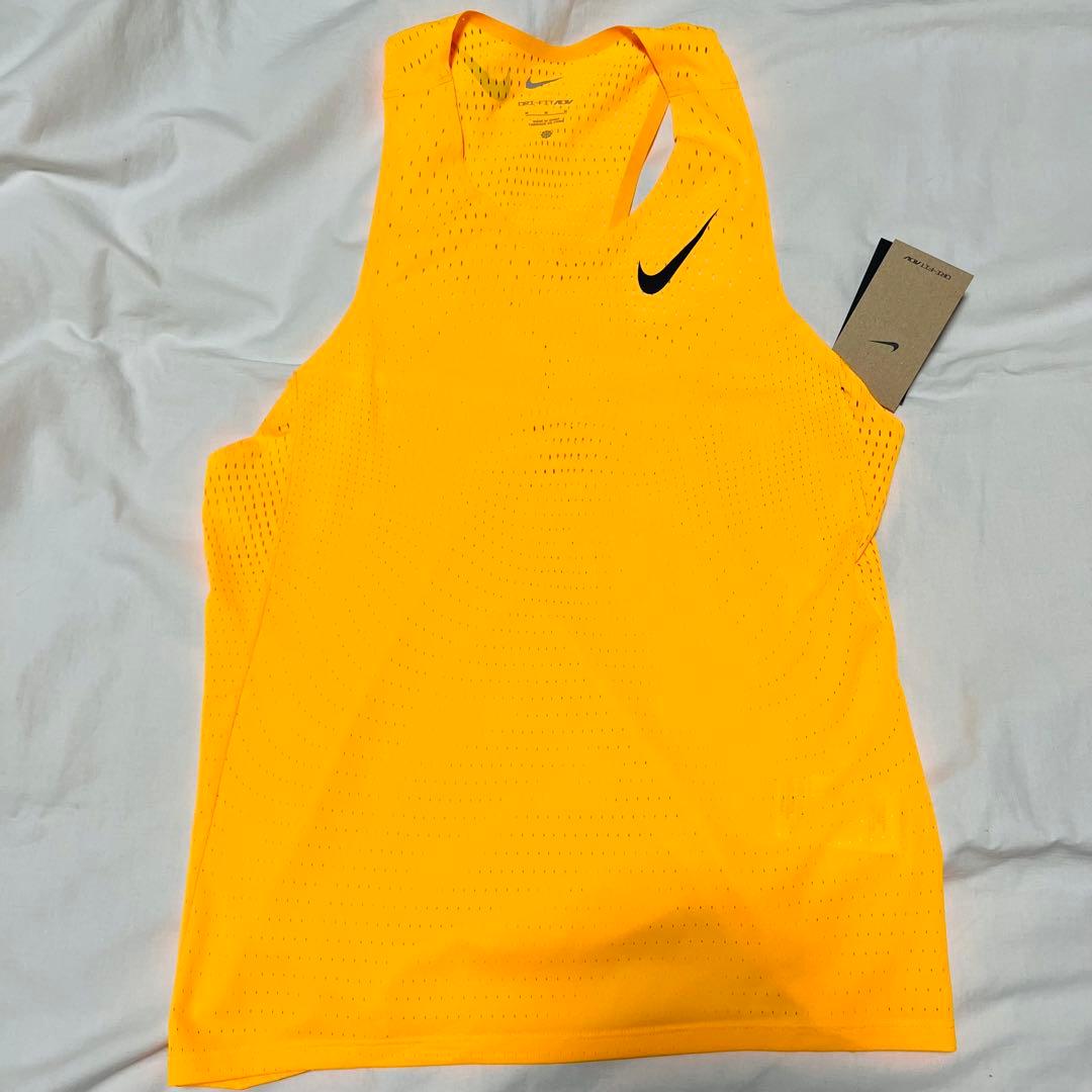 Nike エアロスイフト シングレット ランニングシャツ　OM