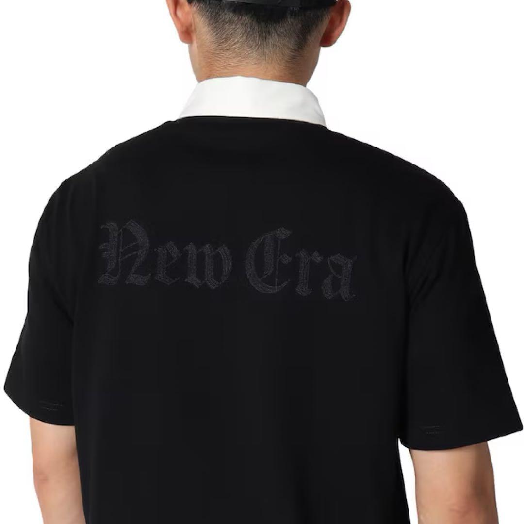 【新品】ニューエラ／ポロシャツ／ラガーシャツ／半袖／XLサイズ