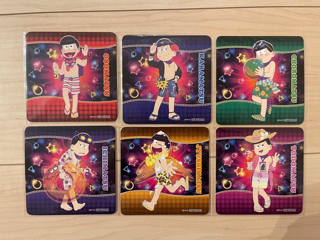 おそ松さん　webくじ　ナイトプール　19点セット