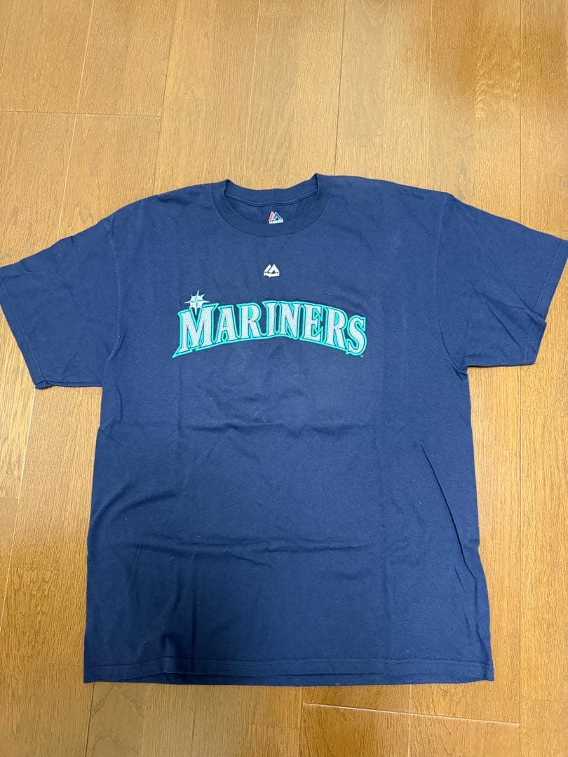 岩隈久志 直筆 サイン入り マリナーズTシャツ