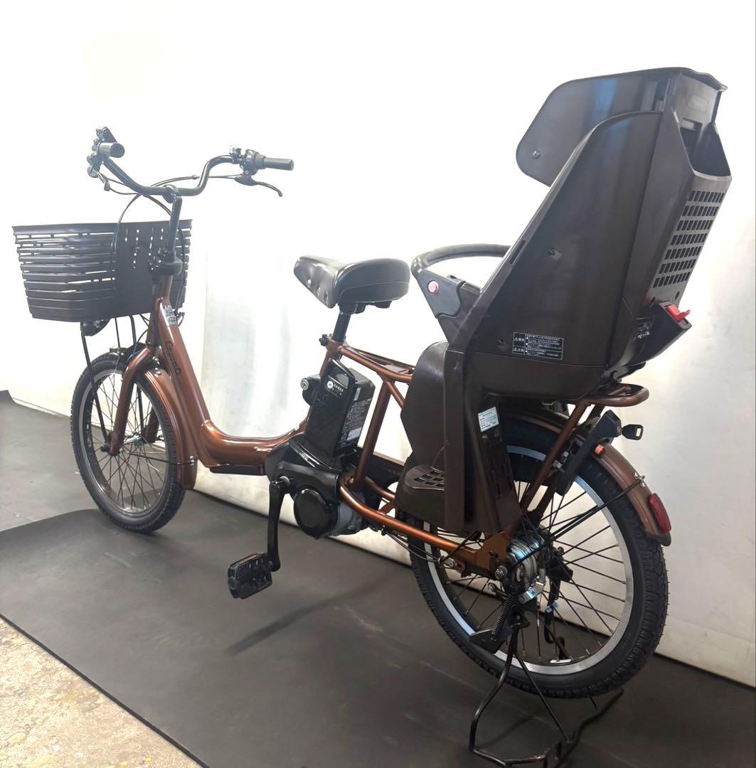 1年保証 新型　パナソニック　ギュット　20インチ　大容量　電動アシスト自転車
