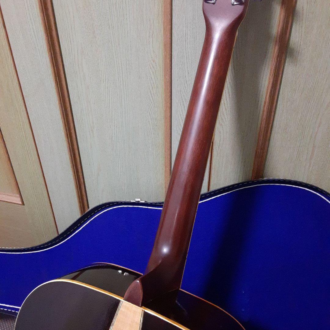 レフティー美品トムソンD38 　スリーピースギター ケース付