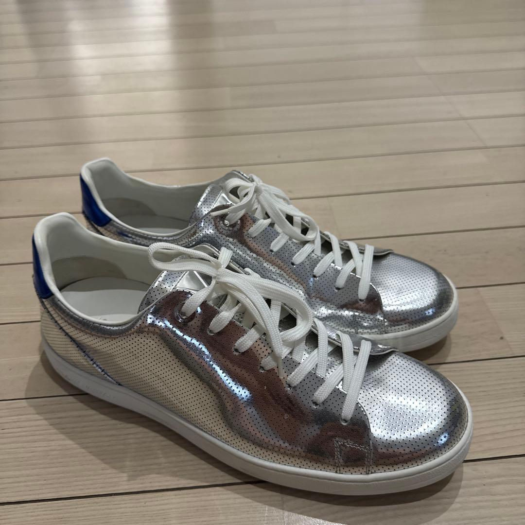 Lou i s Vui tton スニーカー 青アクセント