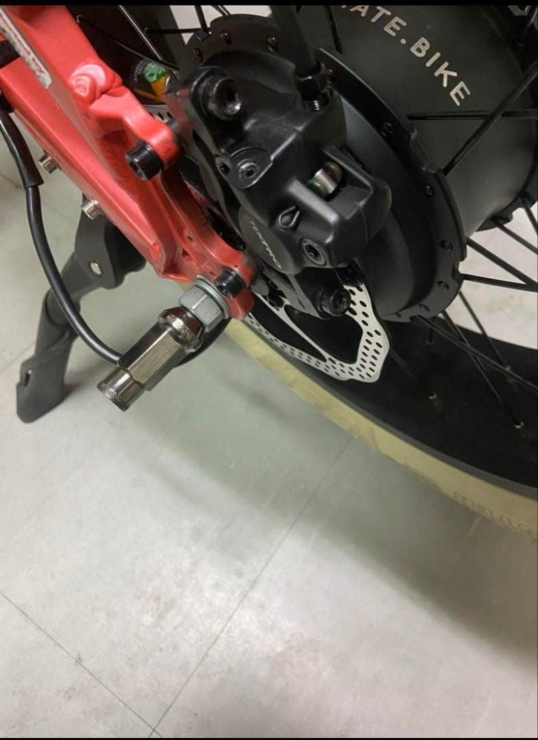 MATE X旧・新型250・750兼用　特注ディレイラーガード　値引き不可