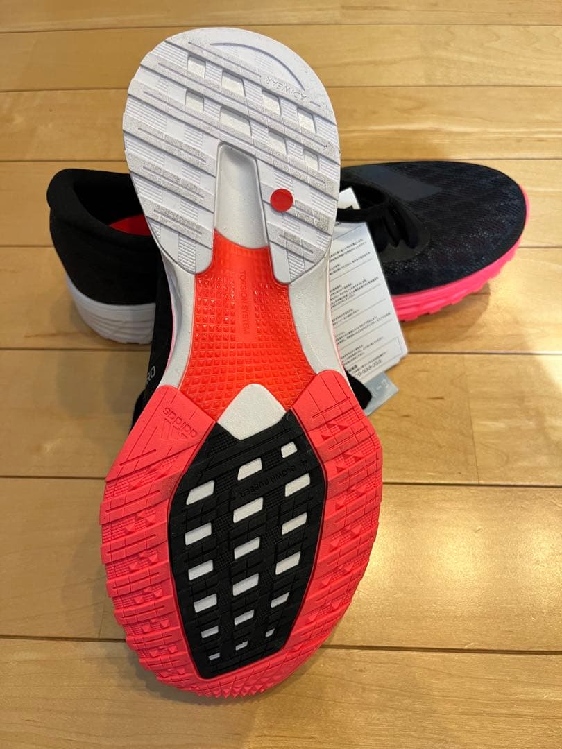 adidas ADIZERO RC2 W 24㌢ ブラック/レッド