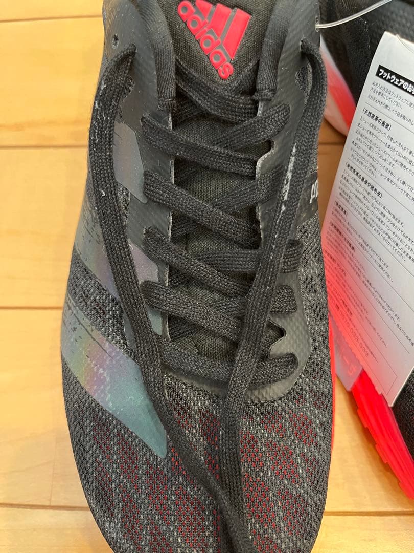adidas ADIZERO RC2 W 24㌢ ブラック/レッド