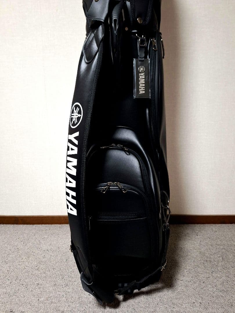 値下げ↘♥YAMAHA ♥プロツアーモデル★キャディバッグ★Y22CBP黒×黒