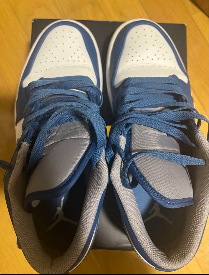 Nike Air Jordan 1 Low 青/白