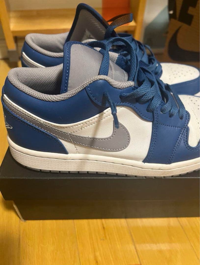 Nike Air Jordan 1 Low 青/白