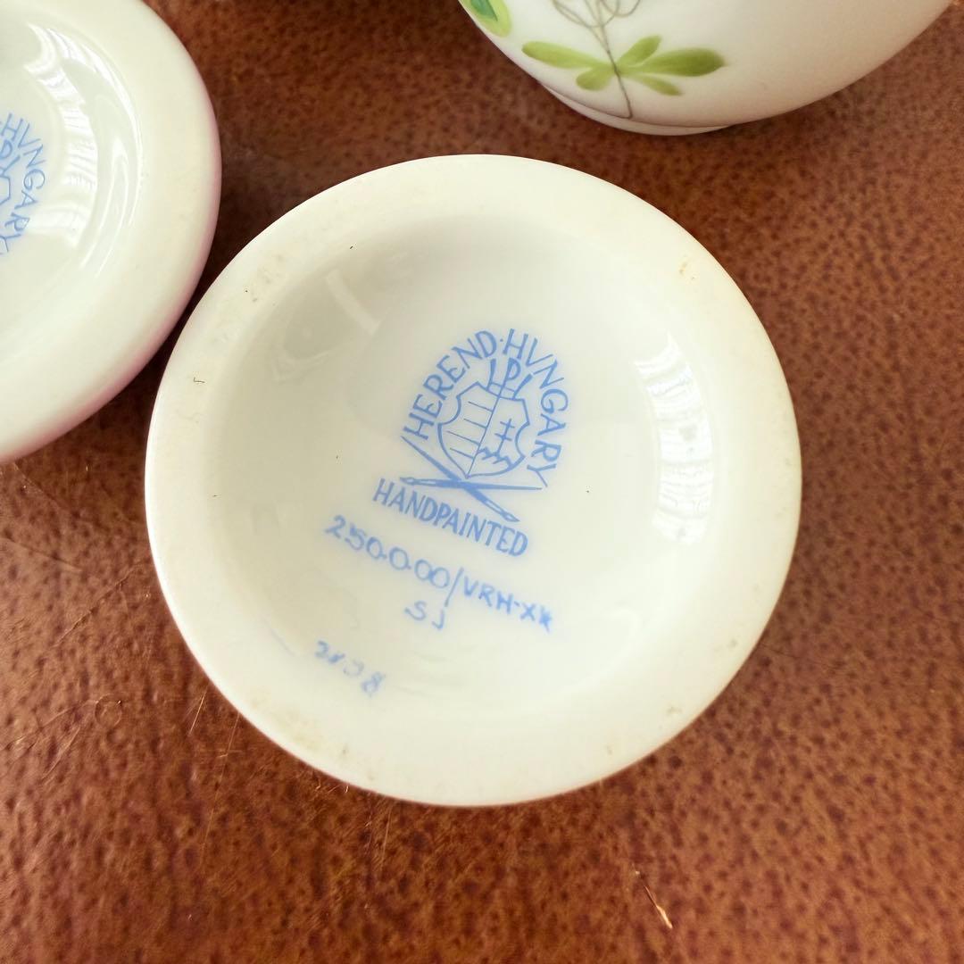 ヘレンドウィーンの薔薇　ピンクソルト＆ペッパー　セット