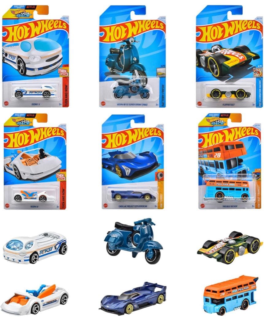 510491 未開封Hot Wheels ベーシックカー Mアソート 36台入り