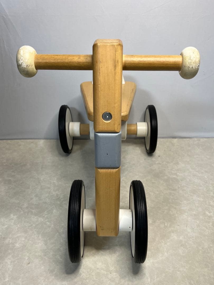 ボーネルンド bajocycle 木の四輪バイク 三輪車 室内用