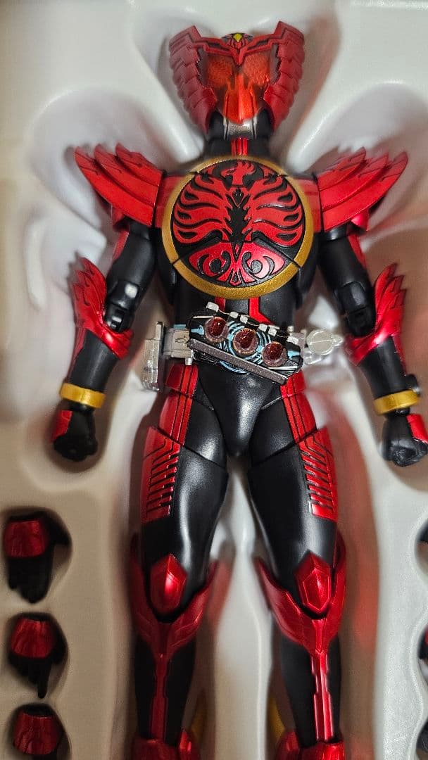 真骨彫　仮面ライダーオーズ　タジャドルコンボ　限定　最終回ver