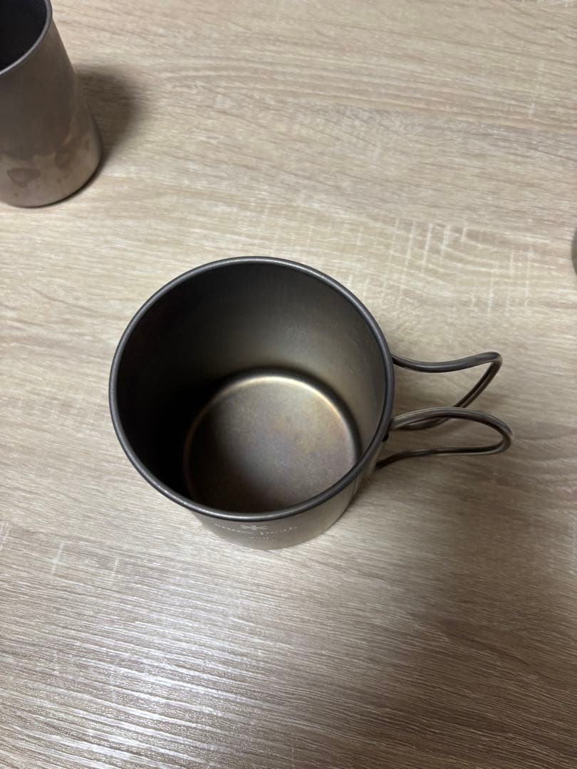 スノーピーク　チタンシングルマグ 450ml 300ml 缶クーラー350ml