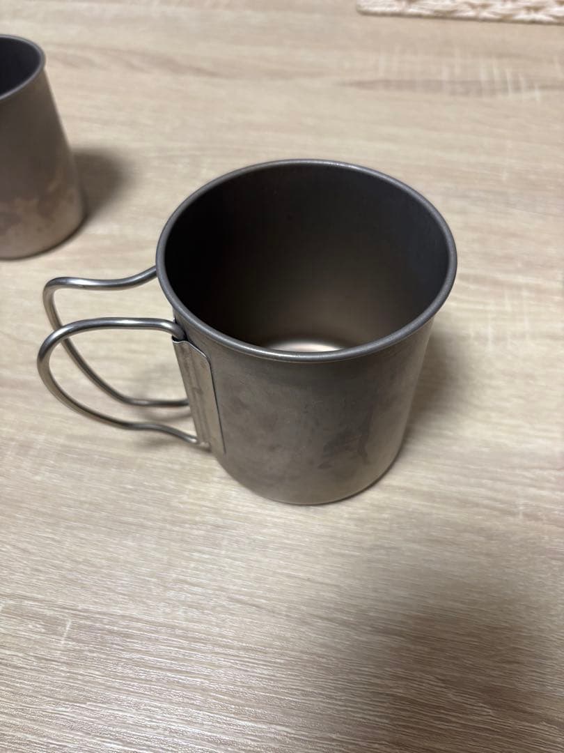 スノーピーク　チタンシングルマグ 450ml 300ml 缶クーラー350ml