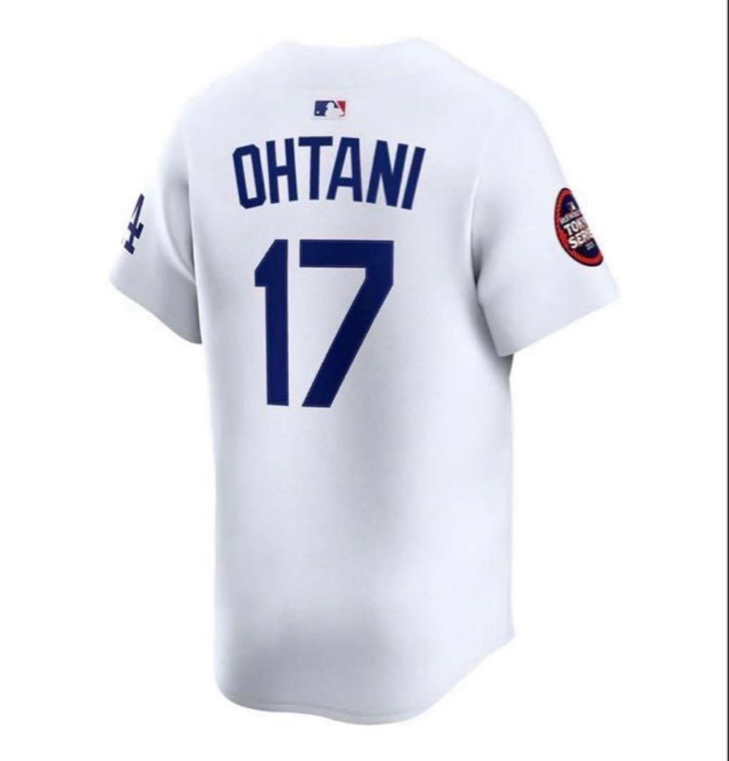 ドジャース　大谷翔平ユニフォーム　東京シリーズ2025 Sサイズ　試着のみ美品